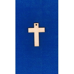 Krzyż , krzyżyk  5x3,5 cm , z otworem , np :do różańca